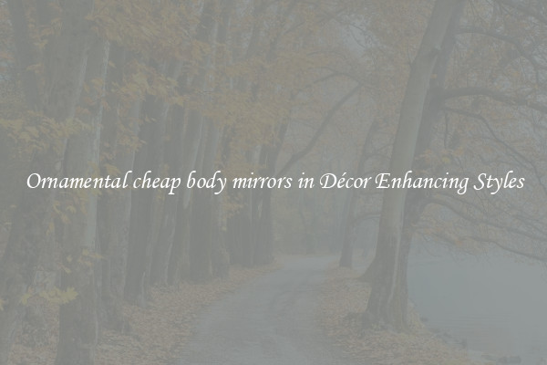 Ornamental cheap body mirrors in Décor Enhancing Styles