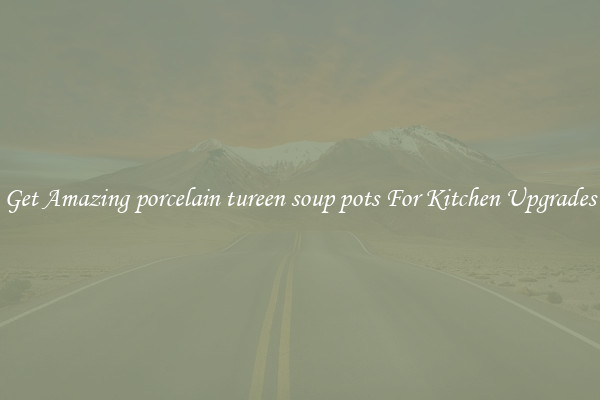 Get Amazing porcelain tureen soup pots For Kitchen Upgrades