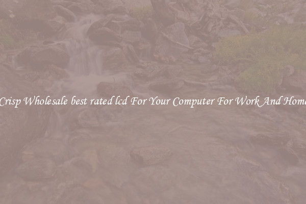 Crisp Wholesale best rated lcd For Your Computer For Work And Home