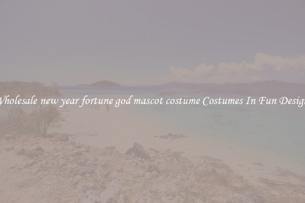 Wholesale new year fortune god mascot costume Costumes In Fun Designs